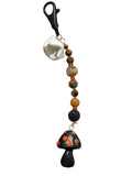 Halloween Mushroom Keychain