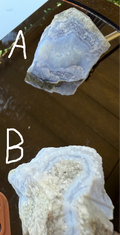 Raw Blue lace agate B
