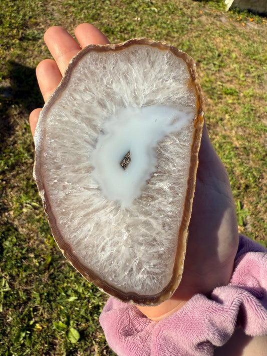Agate slice