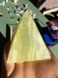 Green onyx pyramid A