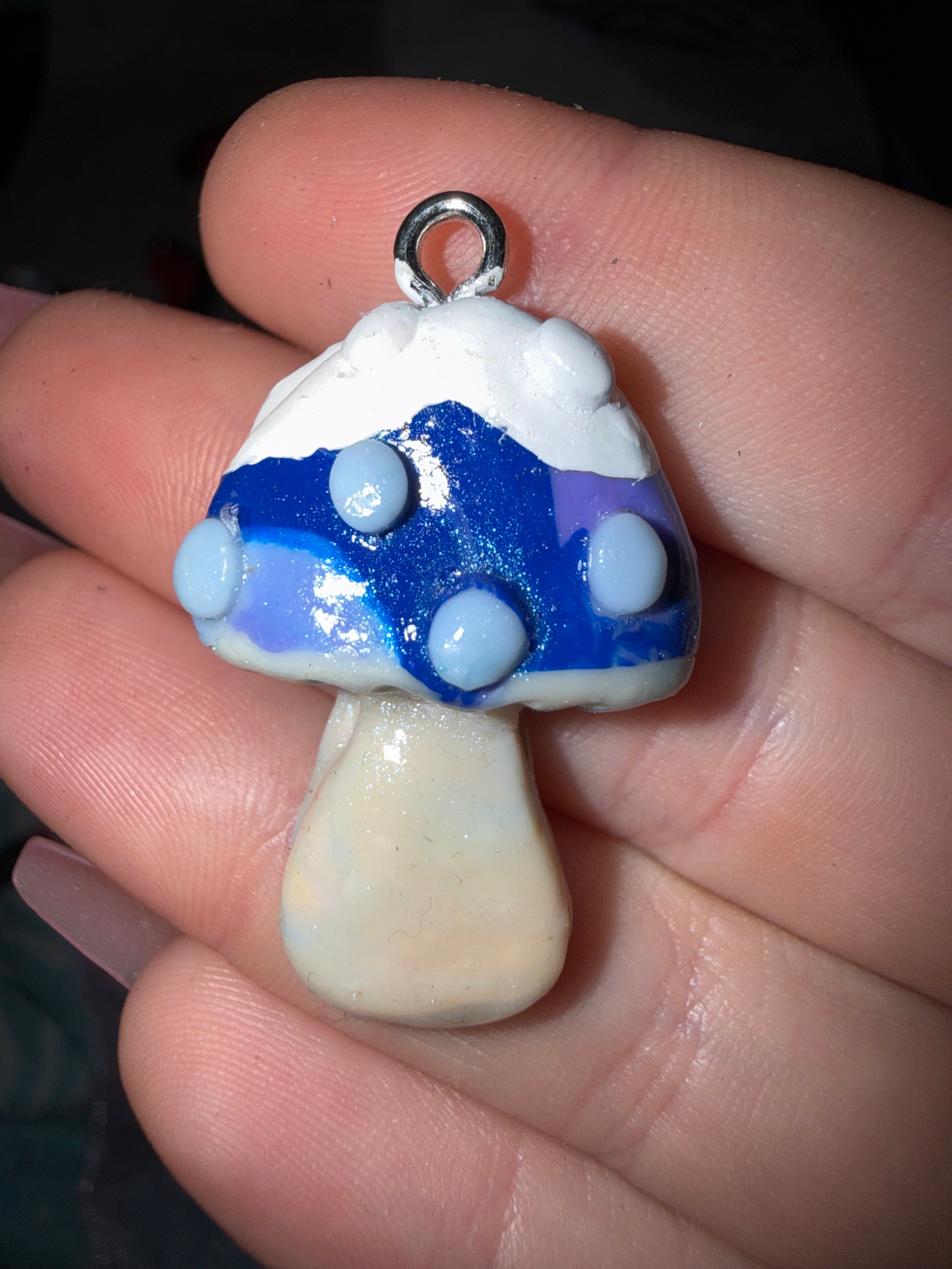Winter Mushroom Pendants Type C
