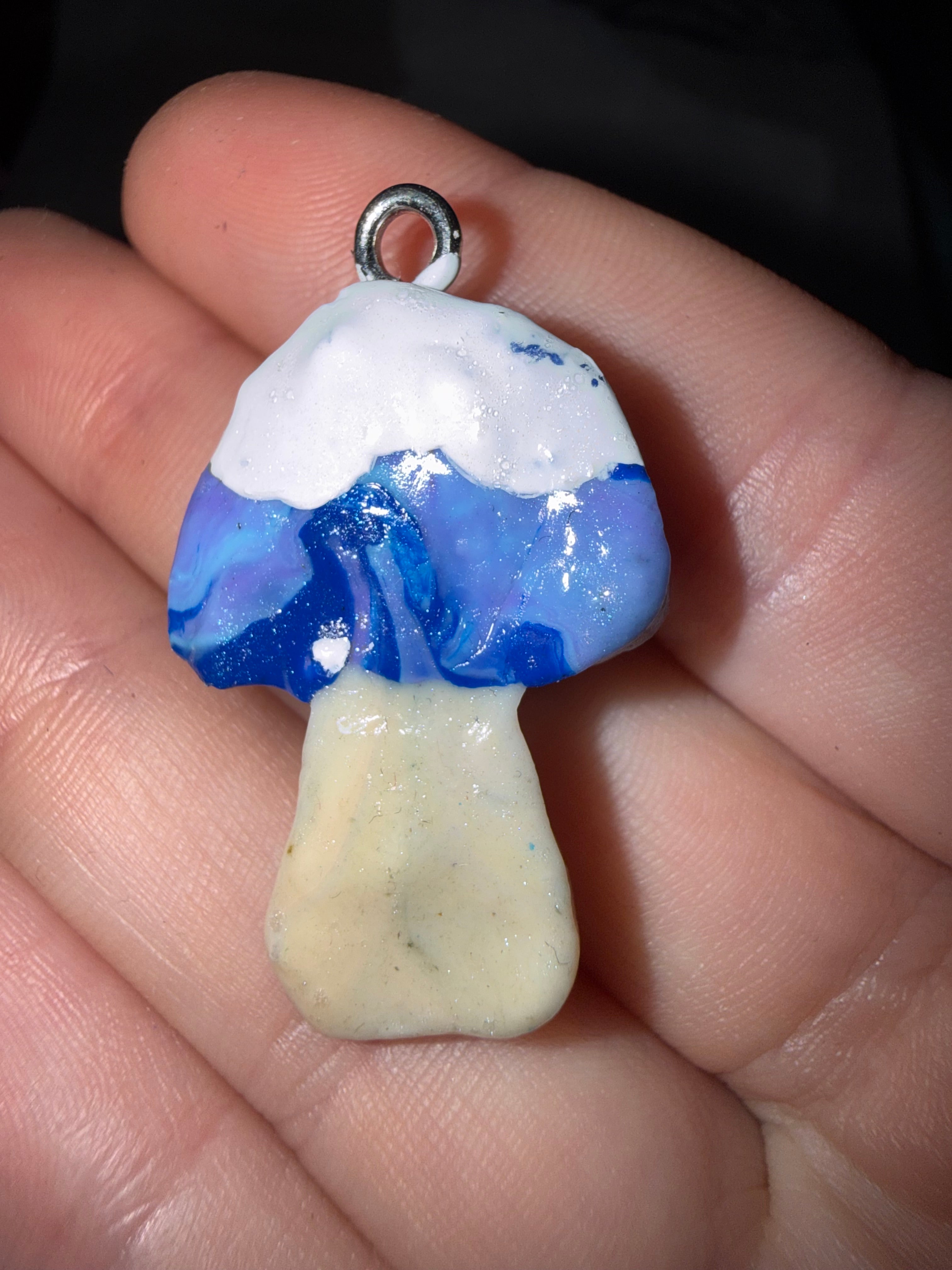 Winter Mushroom Pendants Type C