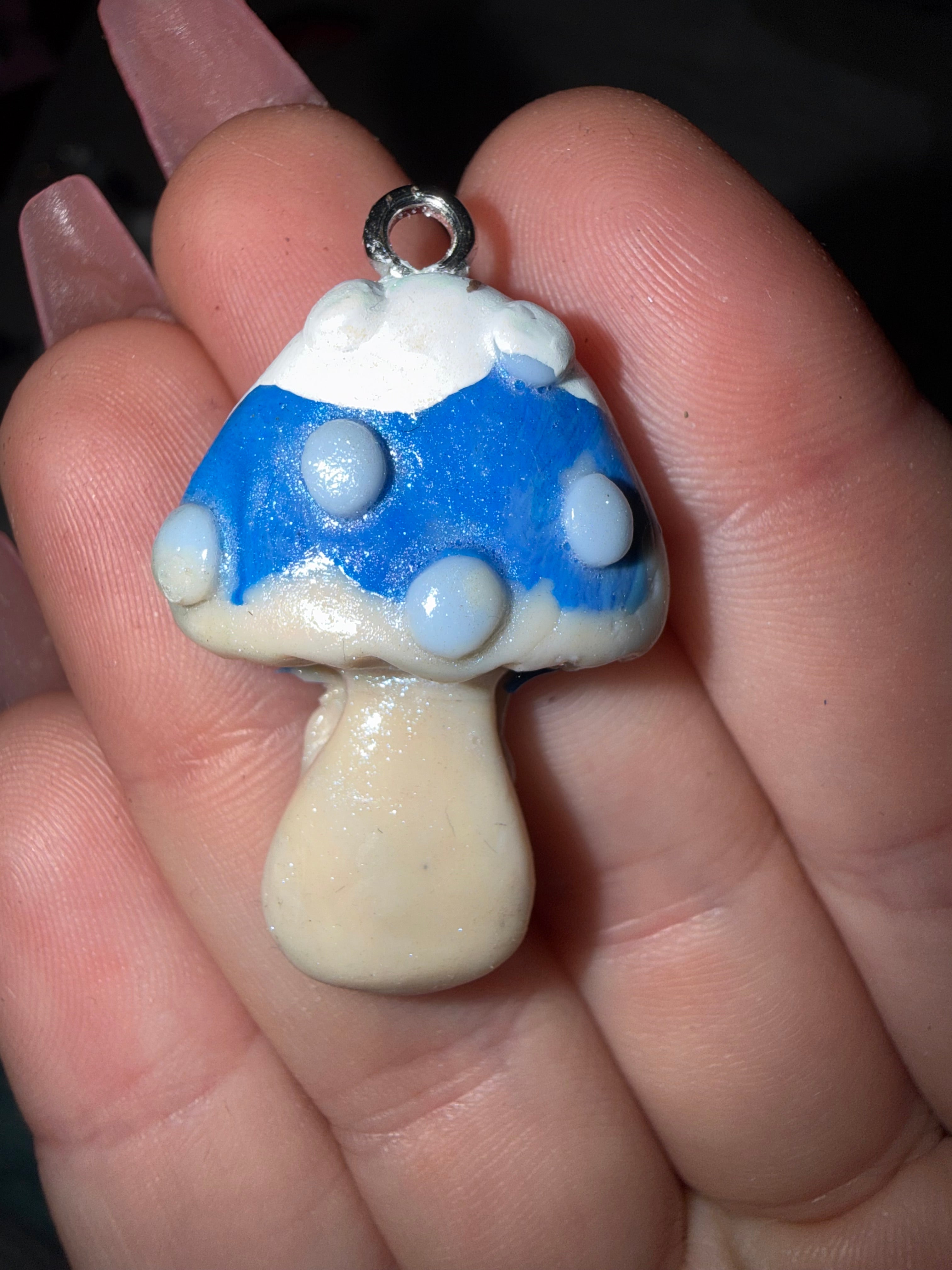 Winter Mushroom Pendants Type C