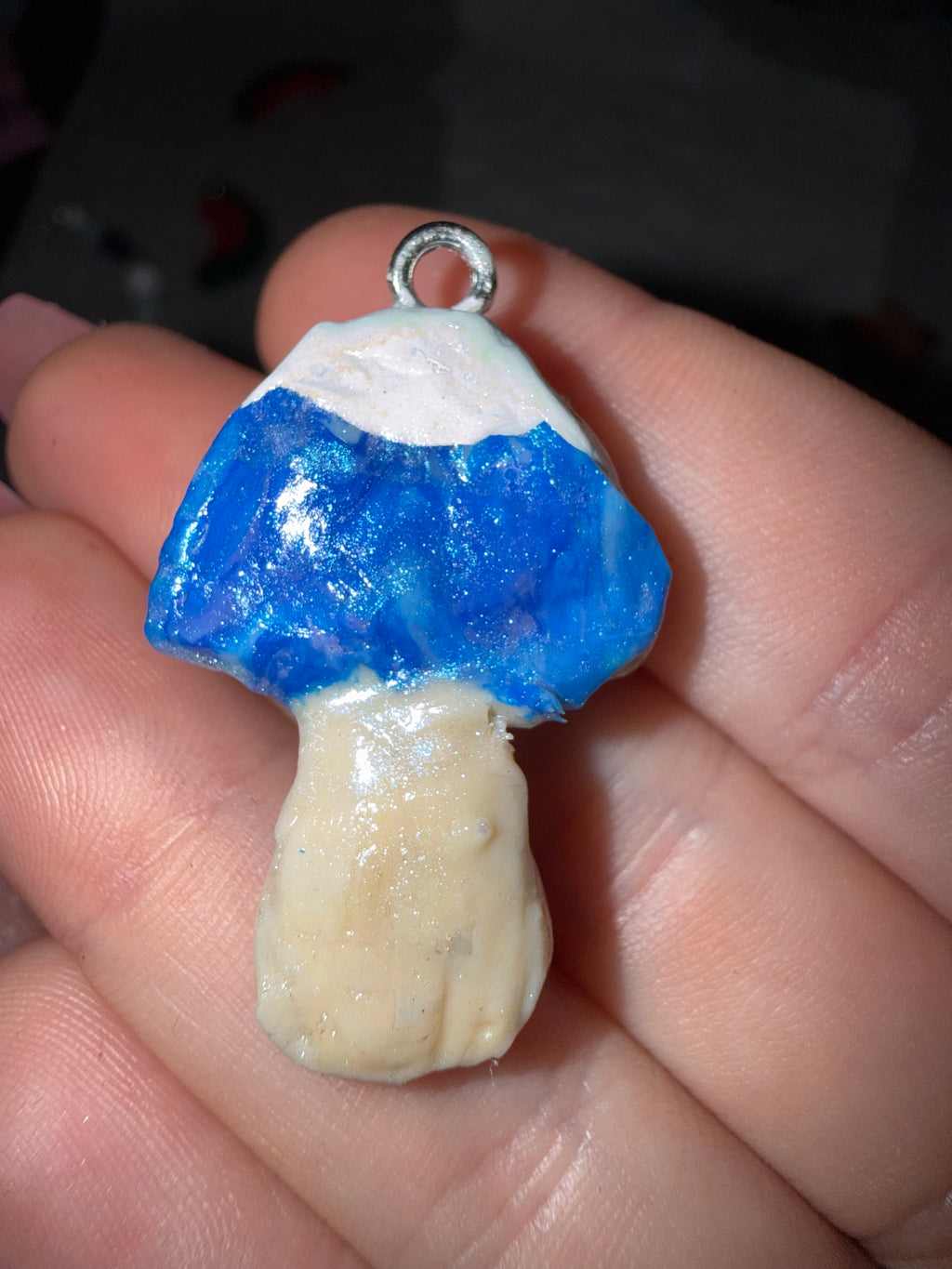 Winter Mushroom Pendants Type C