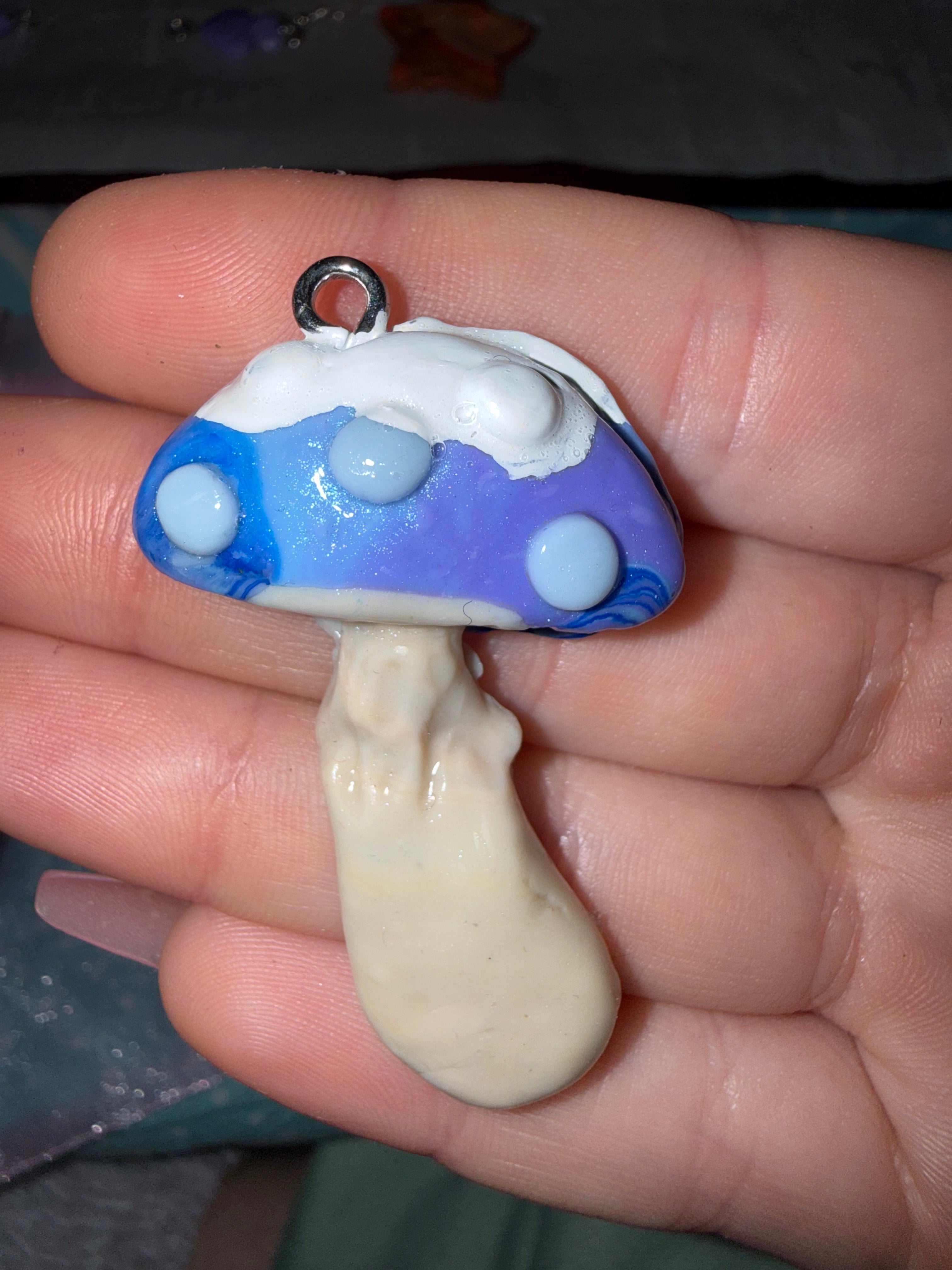 Winter Mushroom Pendants Type A