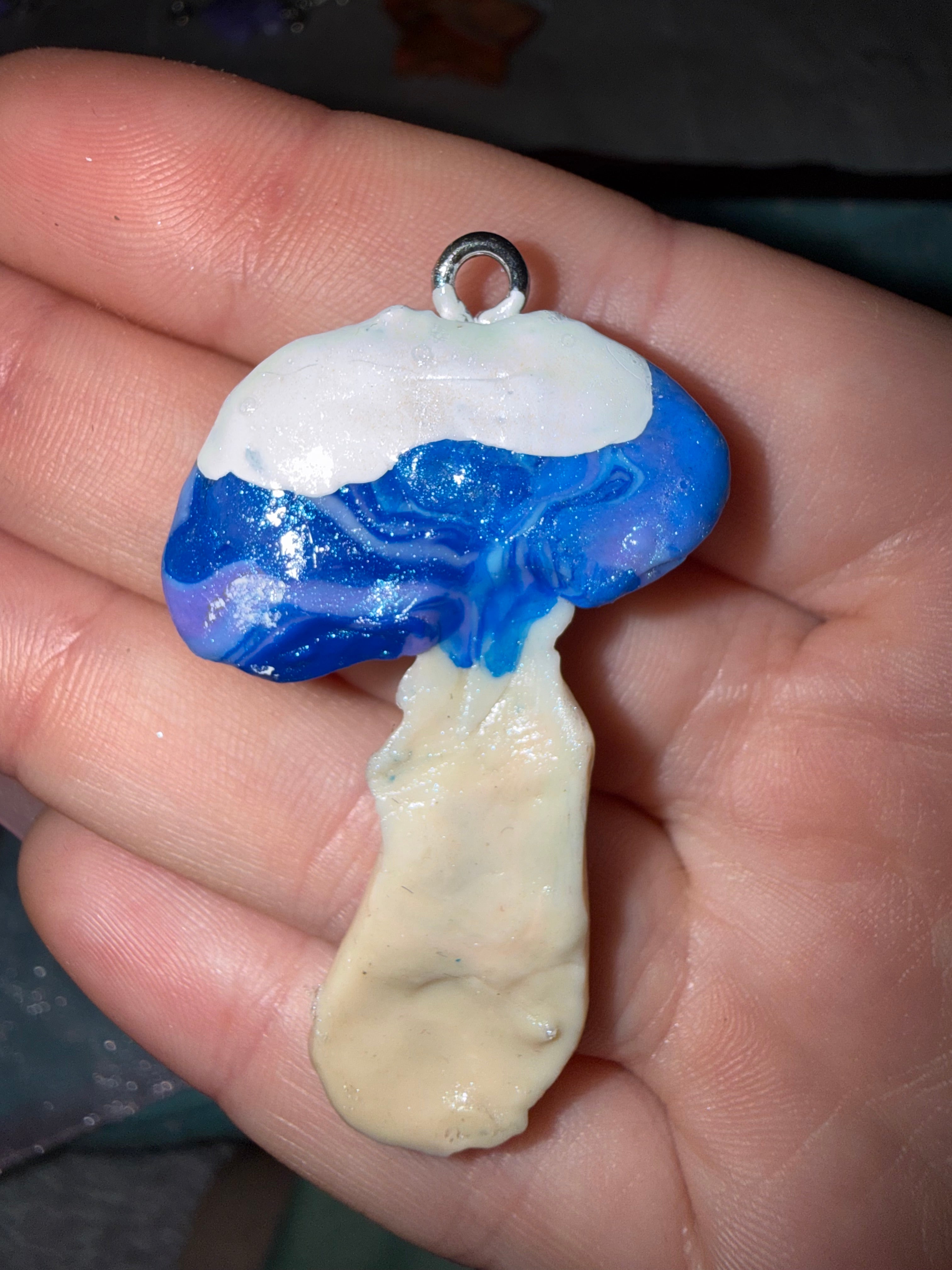 Winter Mushroom Pendants Type A