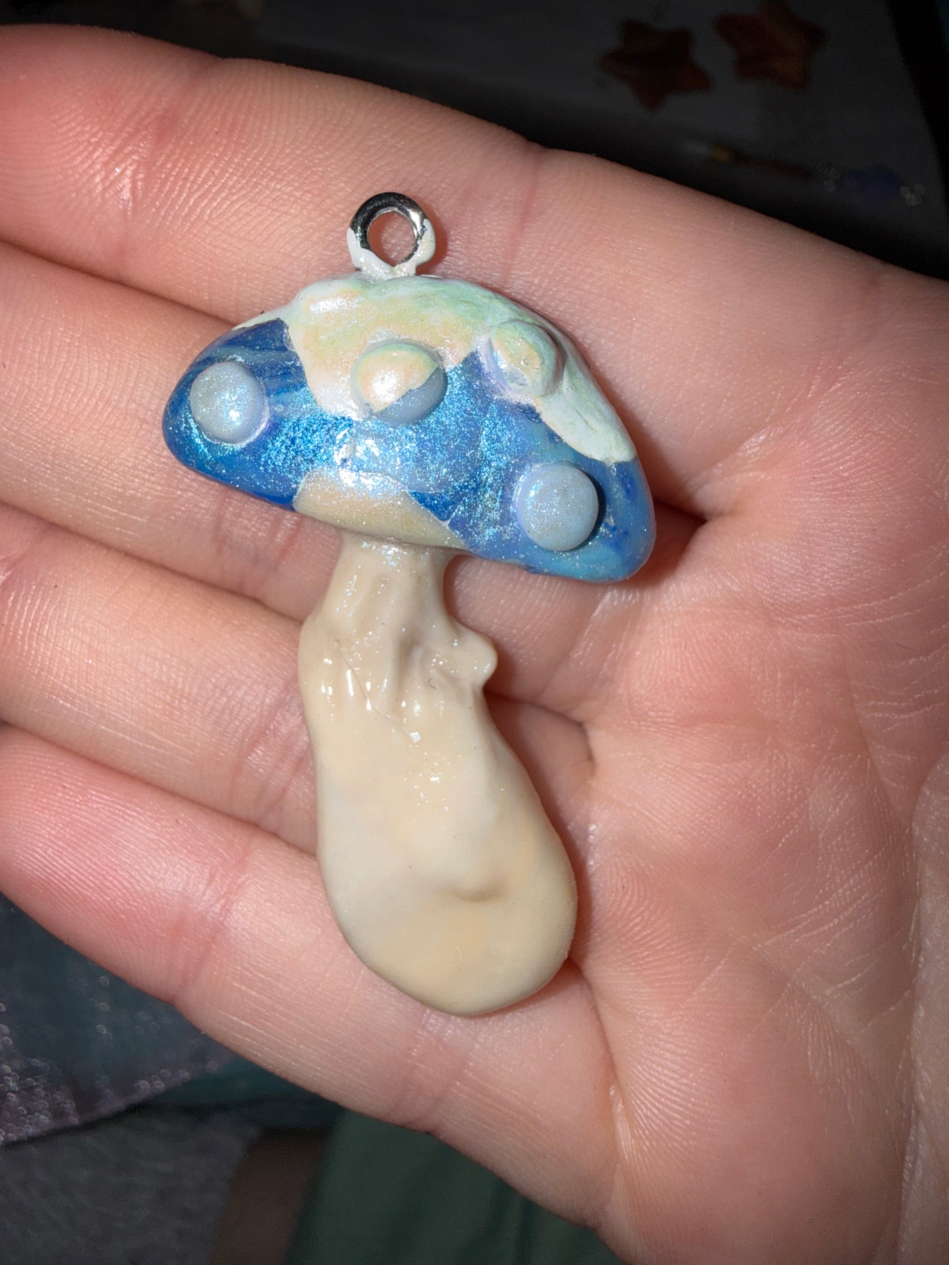 Winter Mushroom Pendants Type A