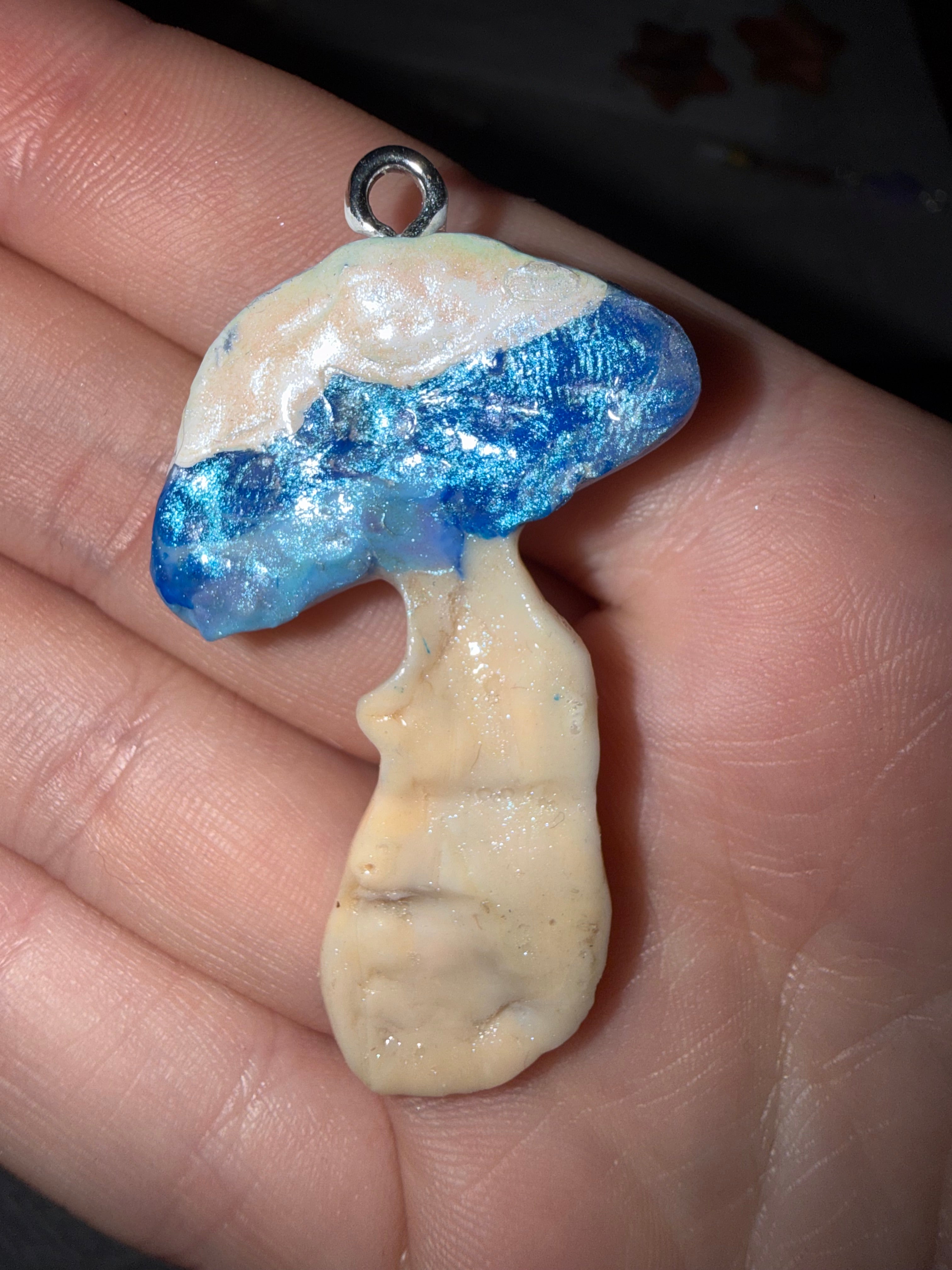 Winter Mushroom Pendants Type A