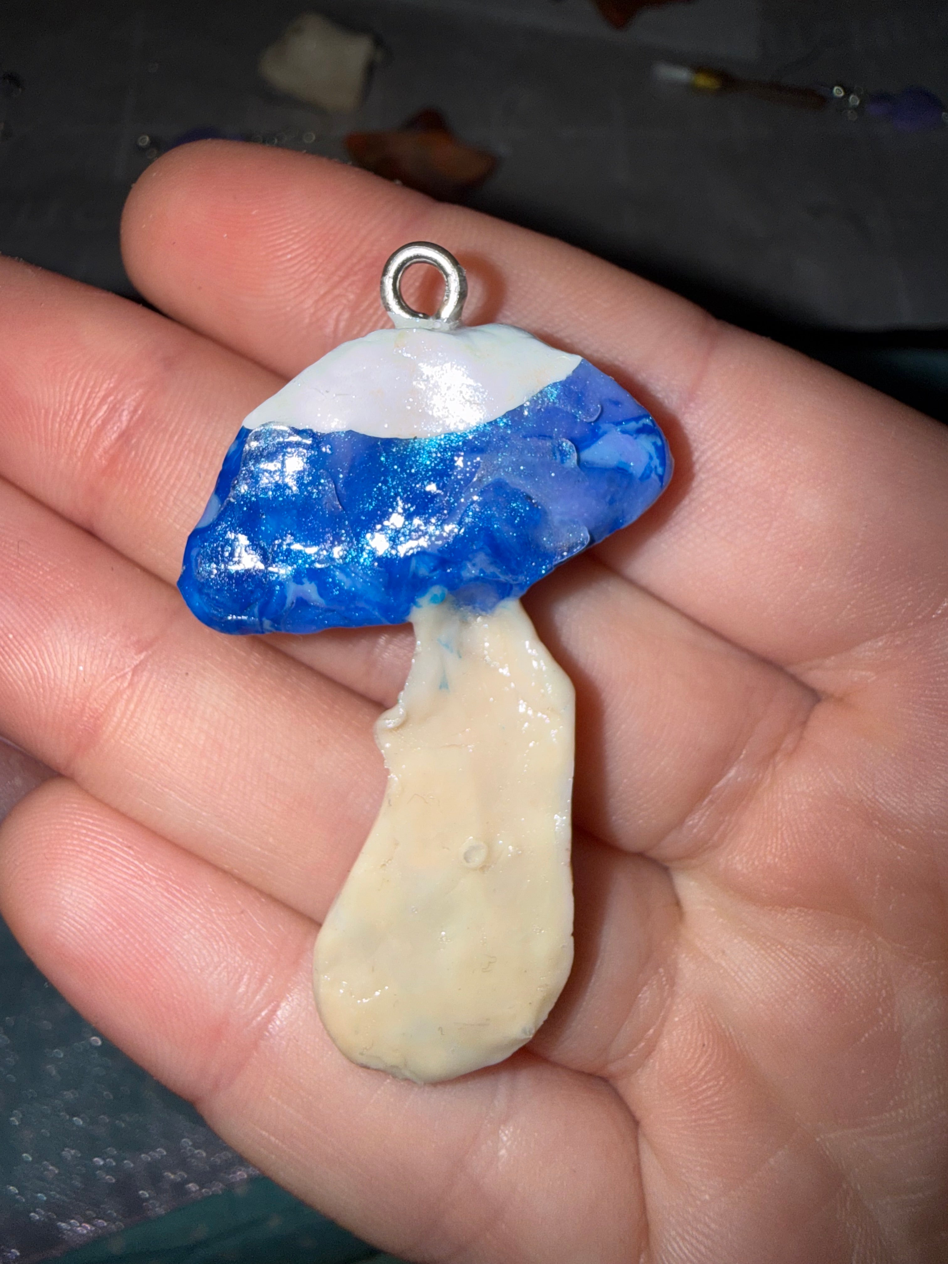 Winter Mushroom Pendants Type A