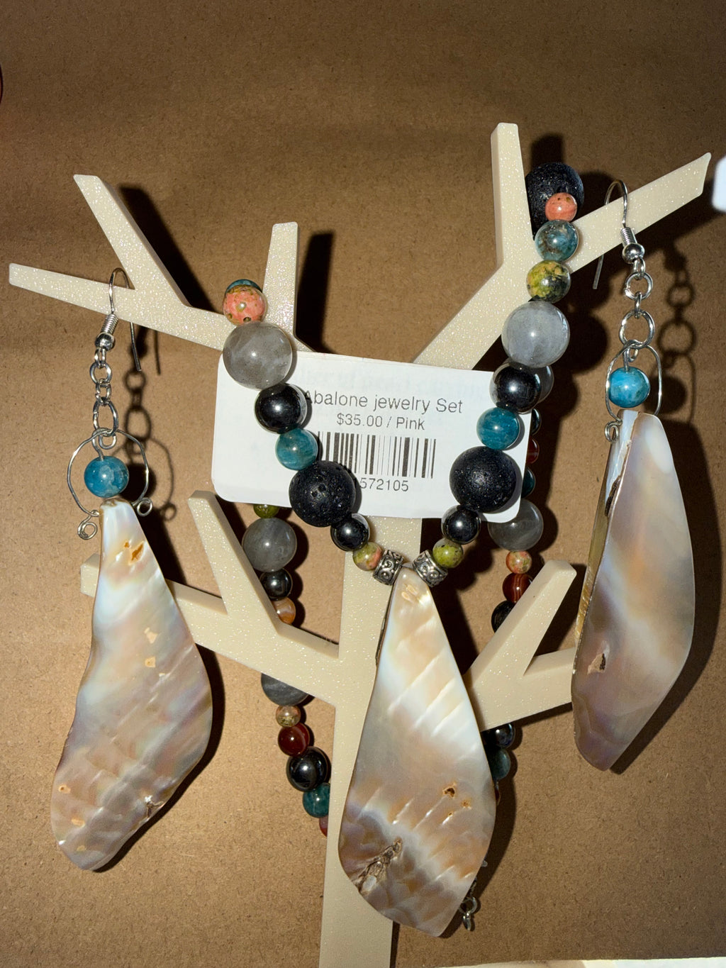 Abalone jewelry Set