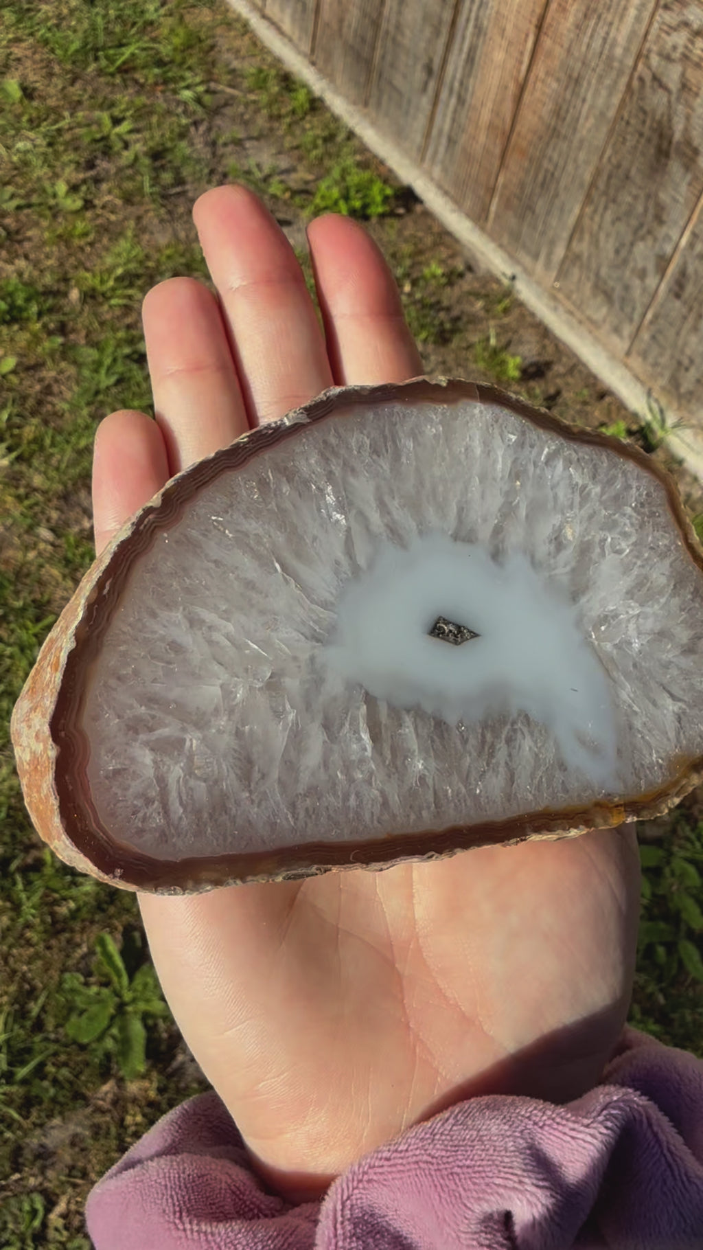 Agate slice